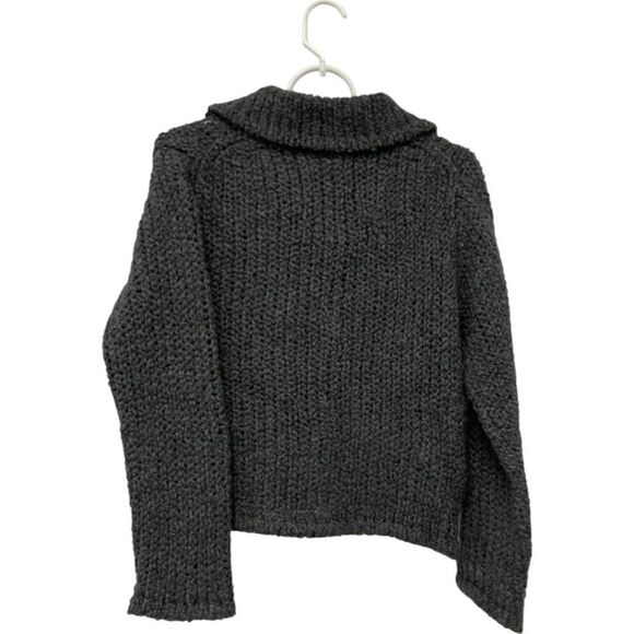 Massimo Dutti Womens Sweater Cardigan S Gray Knit Pocket Details 5711/630 NWT - Picture 3 of 10